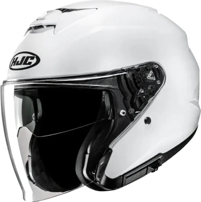 HJC i31 PEARL WHITE JET HELMET, White Pearl