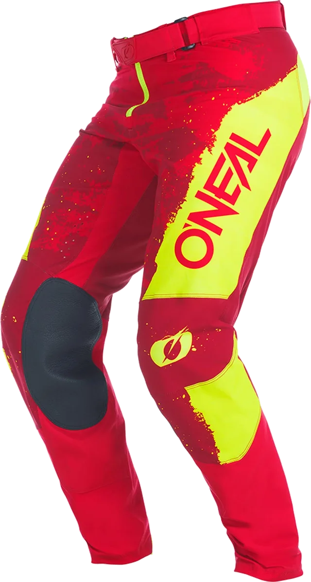 O'Neal Oneal Mayhem Paint V.27 Motocross Pants, red/yellow