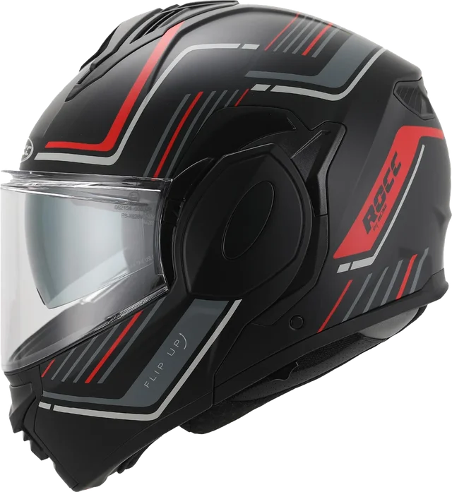 Rocc 910 Helmet, red matt/black