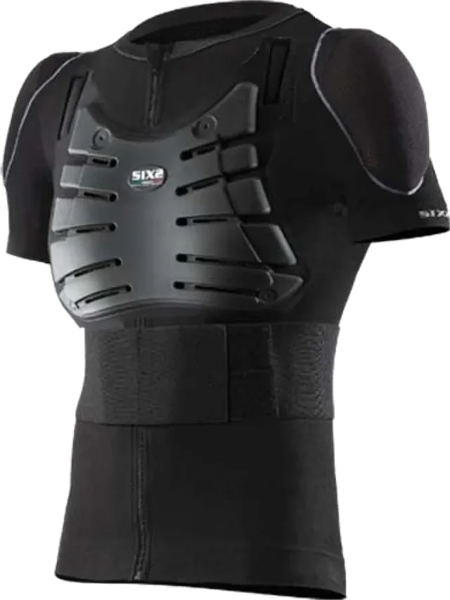Sixs Pro Ts8 Short Sleeve Protection T-shirt, Black