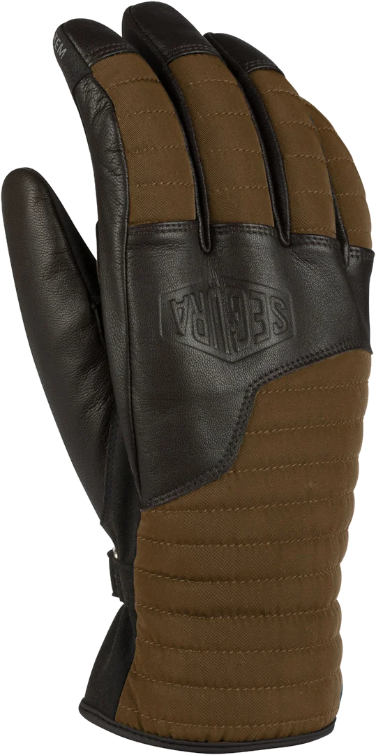 Segura Mitzy Waterproof Motorcycle Gloves, black/brown