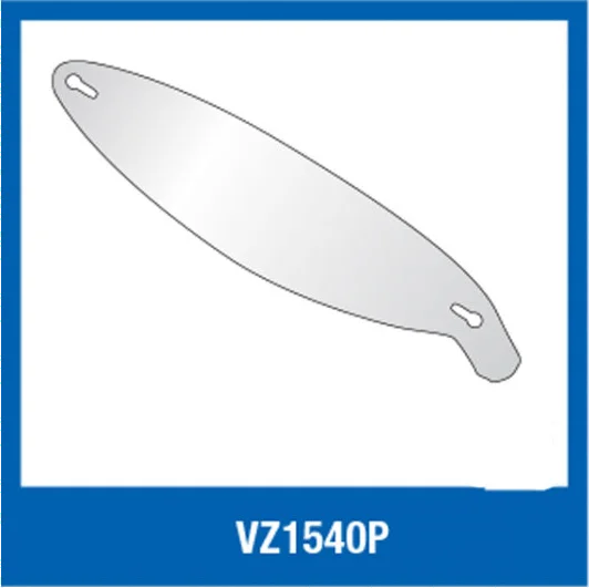 Shark Tear Off (Pack Of ) Race / Aeron Gp - Clear