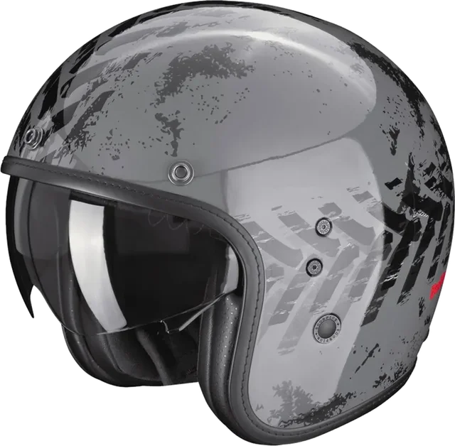 Scorpion Belfast Evo Nevada Open Face Helmet, Grey / Black