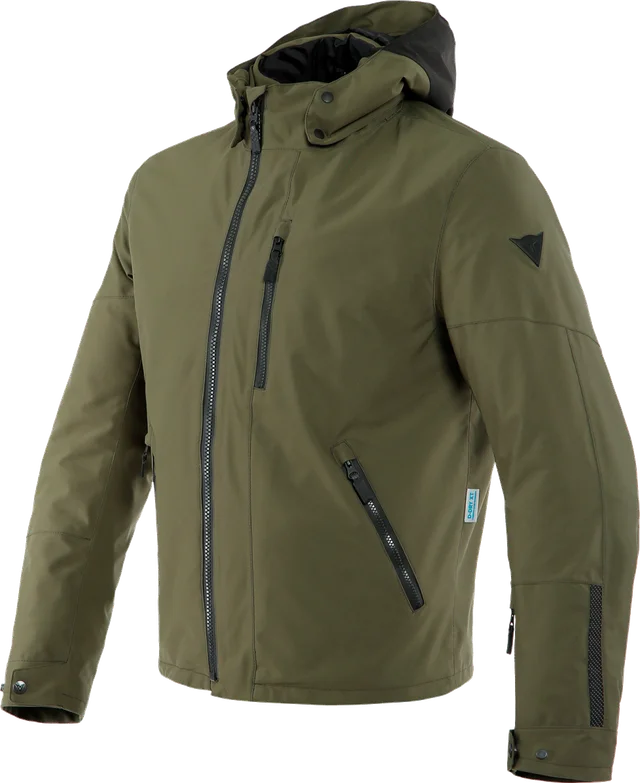 DAINESE Mayfair D-Dry Black / Grape-Leaf Jacket