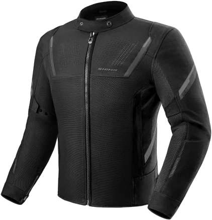 SHIMA Rush 3.0 Air Motorcycle Textile Jacket, black
