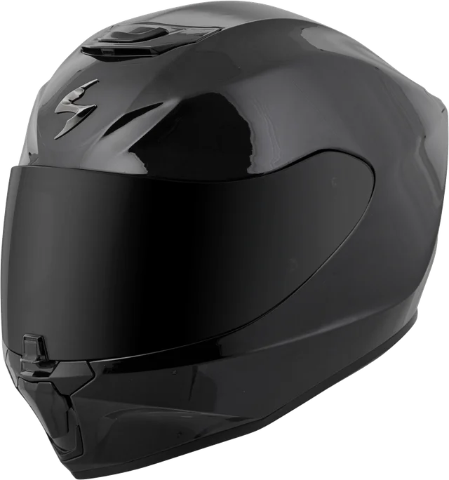 Scorpion EXO-R420 Solid Full-Face Helmet CLOSEOUT, gloss black