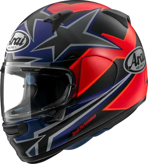 Arai Regent-X Stars and Stripes Black Frost Helmet, Dark