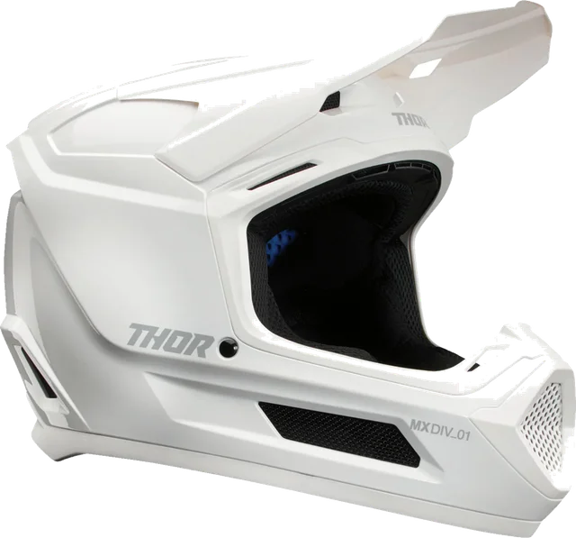 Thor MX Thor Youth Fleet Whiteout Helmet, matte white