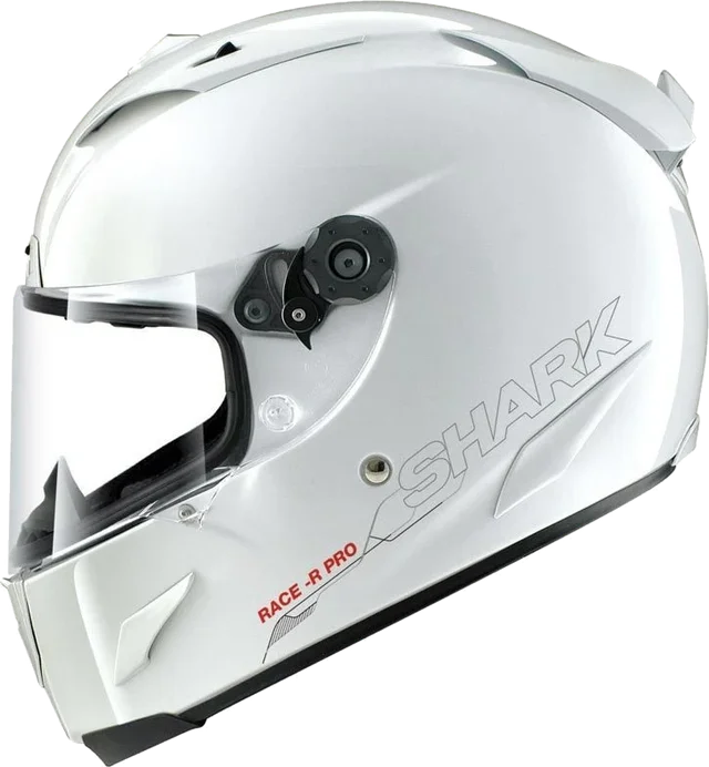 Shark Helmets RACE-R PRO GP 06 Blank Carbon Red, white