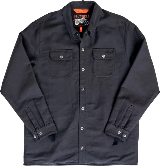 Biltwell EL Dorado Shirt Jacket Black, black