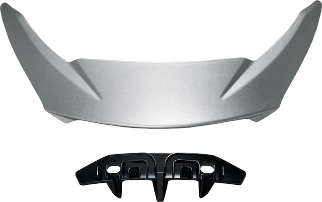 Shoei NXR2 Top Air Outlet Matt Light Silver
