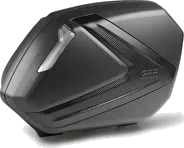 Givi Side Suitcases 37 Lt Monokey Smoked Reflectors