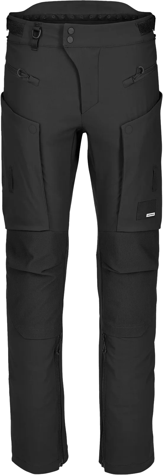 Spidi Frontier Water-Repellent Textile Trousers - Black, Black