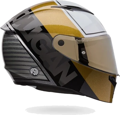Bell Lithium MIPS Plus RSD Obispo Helmet, White/Gold