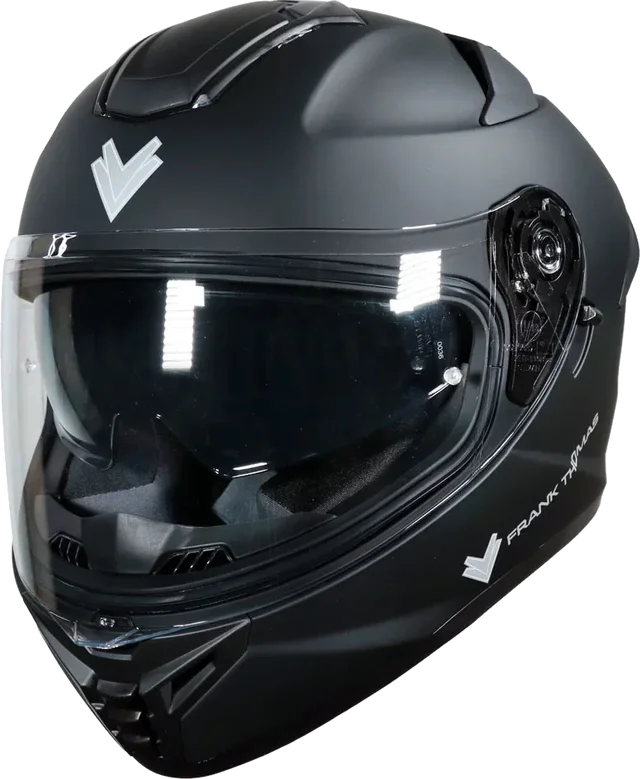 Frank Thomas FT62 SV Helmet Matt Black, Matt Black