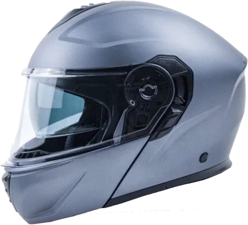 Zox Envoy Solid Modular Helmet, matte titanium
