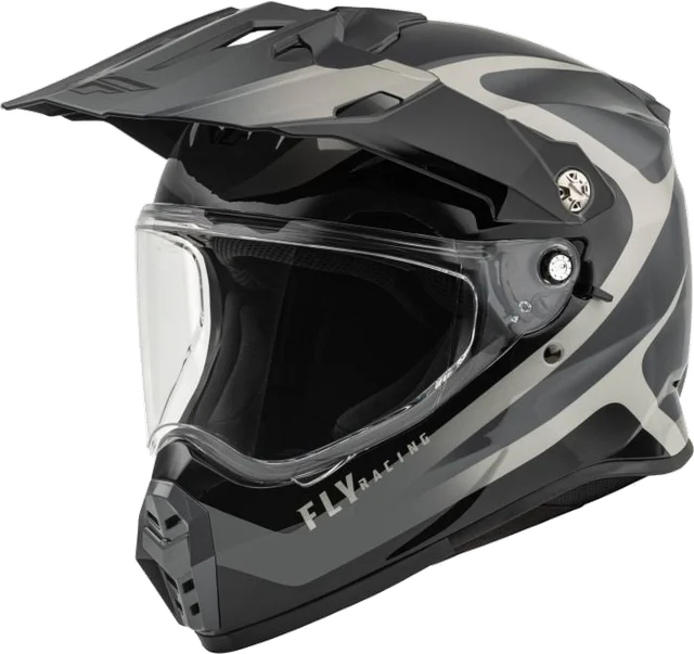 Fly Racing Fly Trekker Pulse Helmet, Black/Grey