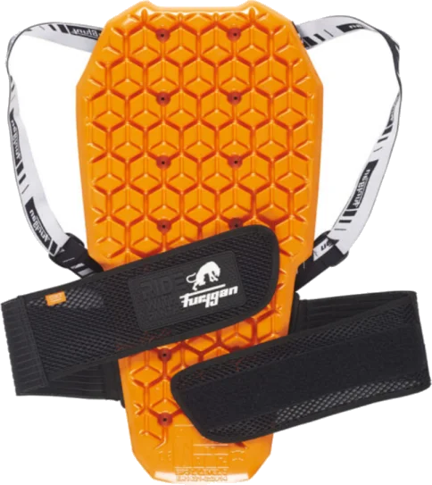 Furygan D3O Dorsale Racing Back Protector - Orange, Orange