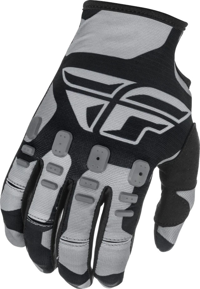 Fly Racing Kinetic K221 Gloves, Black/Grey