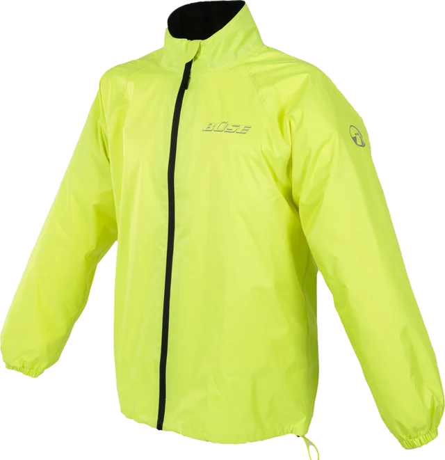 Büse Spray Motorcycle Rain Jacket, neon yellow