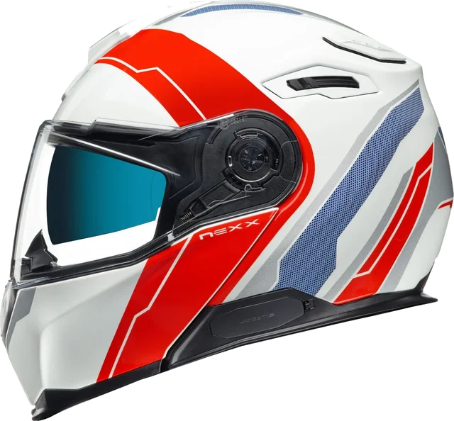 Nexx X.Vilitur Meridian Helmet, white/red