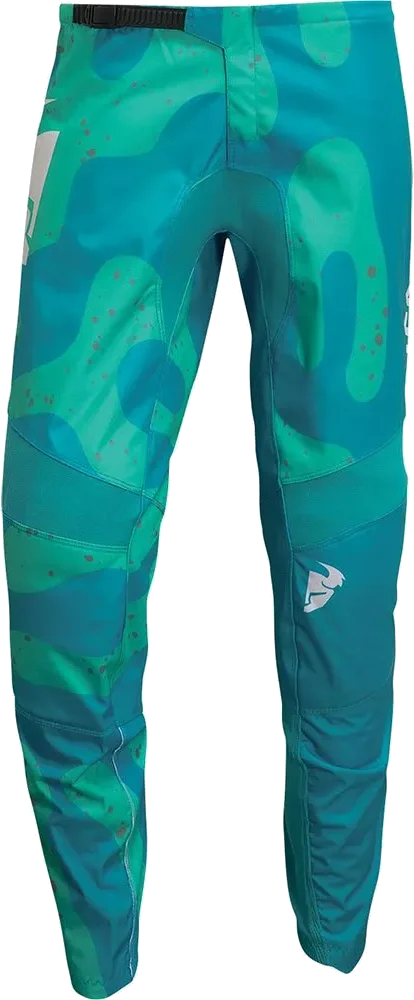 Thor Sector Disguise Off-road Pants, Teal / Acidqua