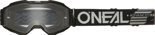 O'Neal Oneal B-10 Solid Clear Kids Motocross Goggles, black