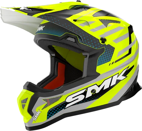 SMK Allterra Bulldozer Motocross Helmet