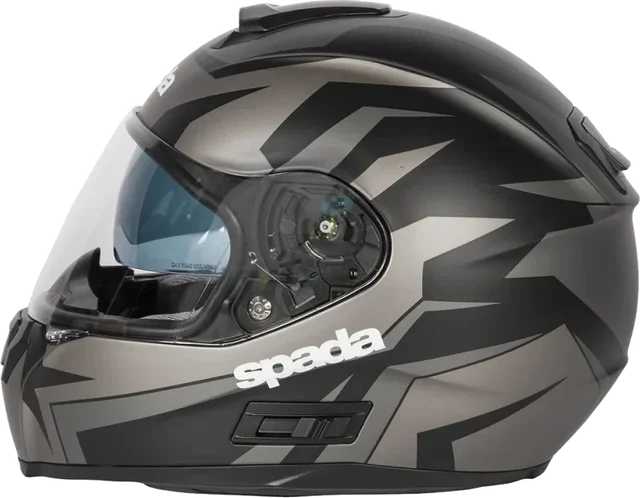 Spada SP16 Voltor Helmet Matt Black Silver Anthracite, Matt Black Silver Anthracite