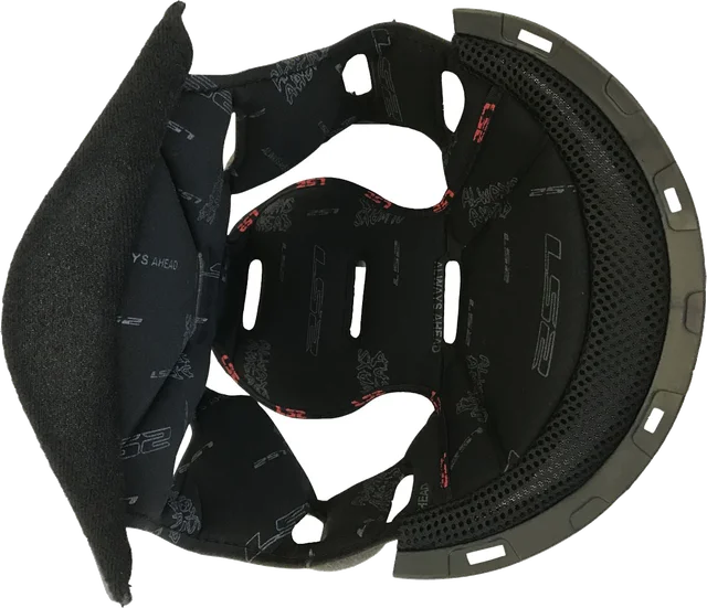 LS2 Breaker Liner Helmet Accessories, black