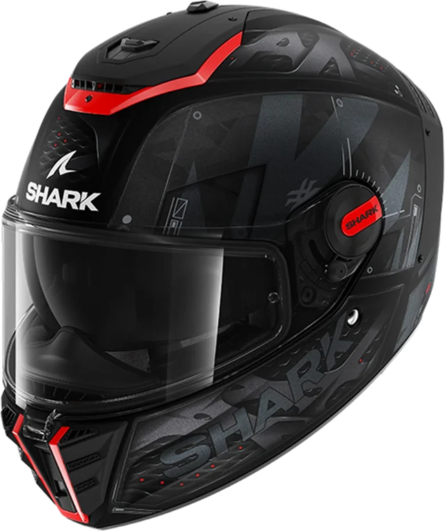Shark Spartan RS - Stingrey Mat KAR - Free Dark Visor, stingrey mat kar