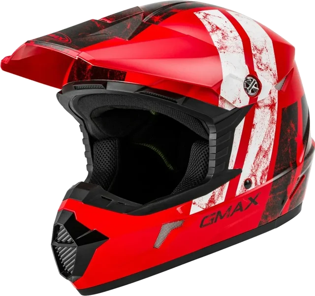 GMAX MX-46 Dominant Youth MX Helmet, tc 1 red