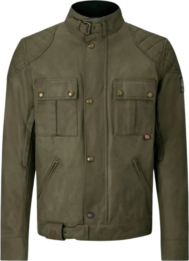 Belstaff Brooklands Jacket Ultracore 8oz - Olive, Olive