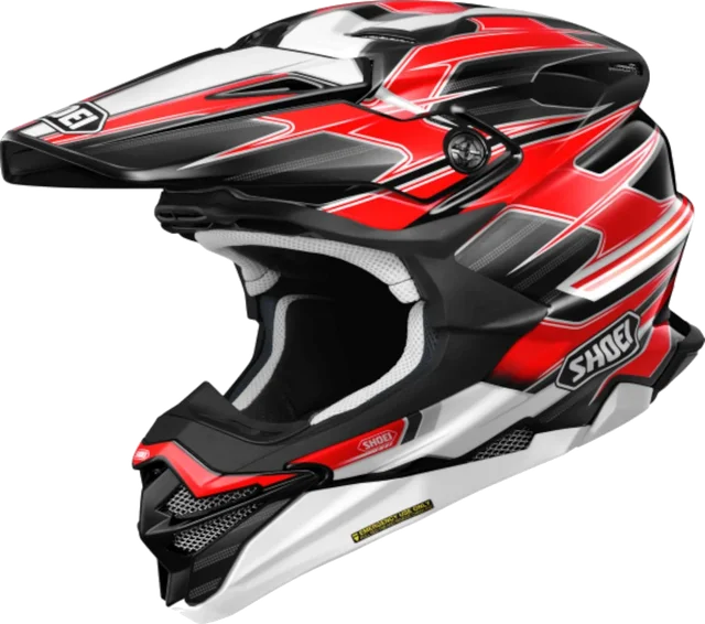 SHOEI VFX-WR 06 White 2024, black/red/white
