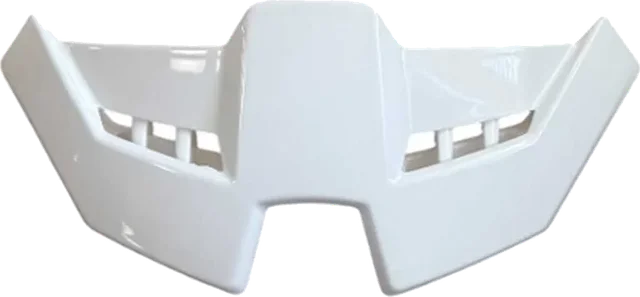 Spada Rear Spoiler White For SP18 Helmets