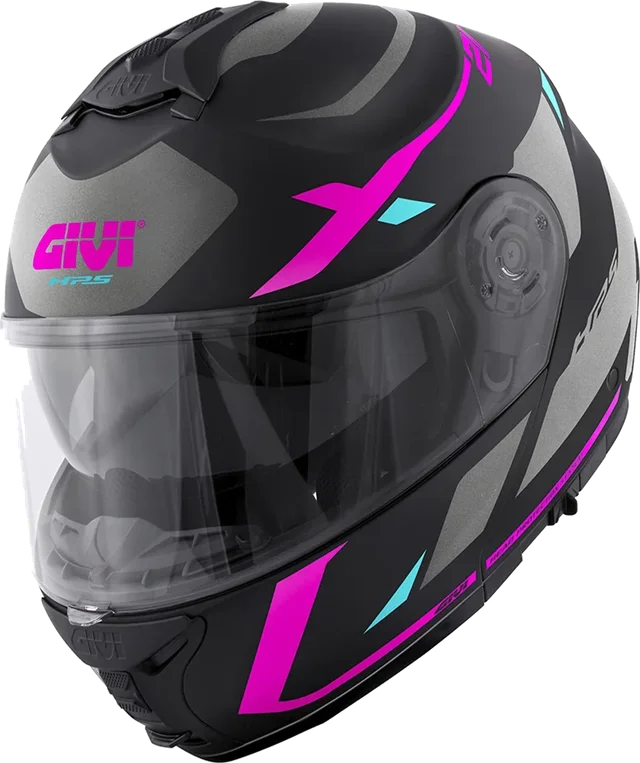 Givi X21 Evo Black/Teal/Purple Helmet