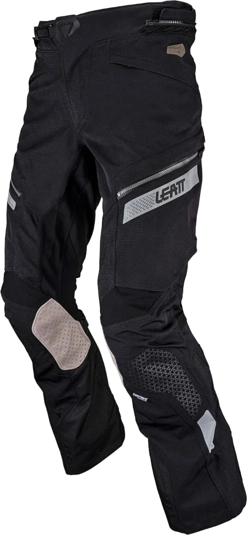 Leatt ADV DriTour 7.5 Stealth Dark Grey Waterproof Textile Pants, Dark Grey