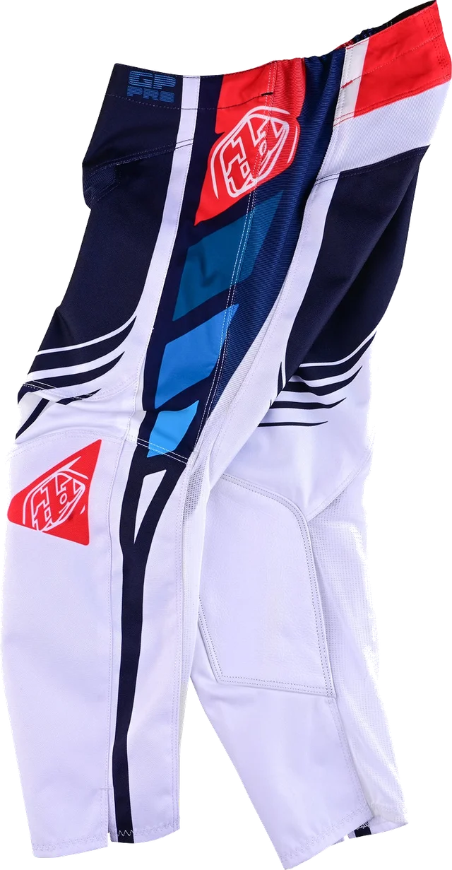 Troy Lee Designs Youth GP Pro Pant Wavez Navy / Red, NAVY / RED