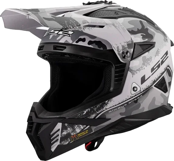LS2 GATE II CARBINE TONAL Helmet, gray black