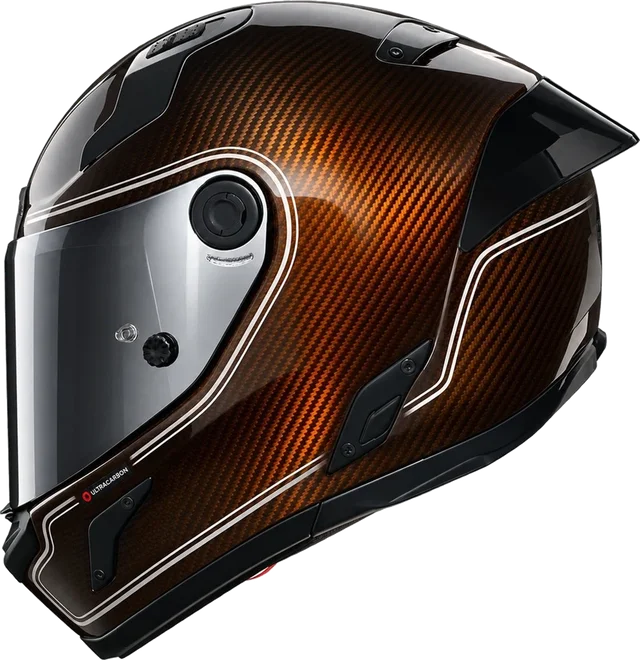 NOLAN X-804 ST Ultra Carbon Asso Liquid Brown / Silver