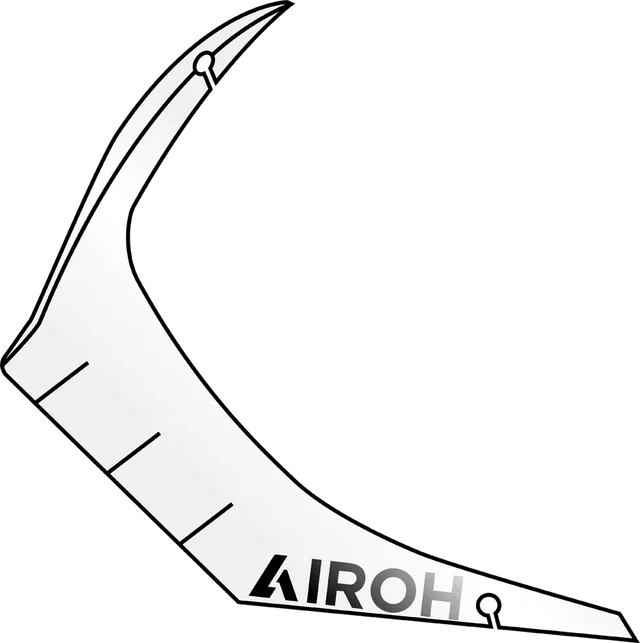 Airoh GP 550 REAR SPOILER RUSH, MULTICOLOR GLOSS