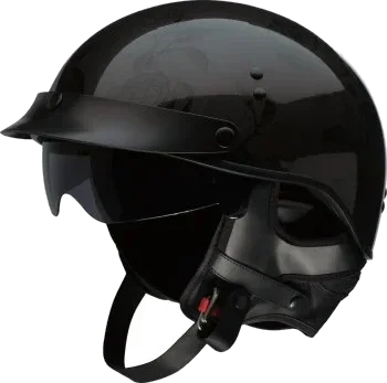 Z1R Vagrant NC Half Shell Helmet Rose Black