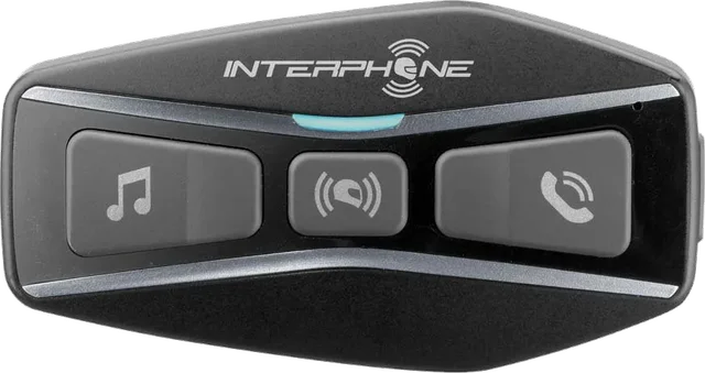 Interphone cellularline Bluetooth U-com 4 Intercom, Black