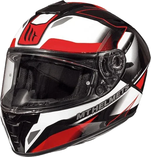 MT Blade 2 SV Fugue Helmet Black Red White
