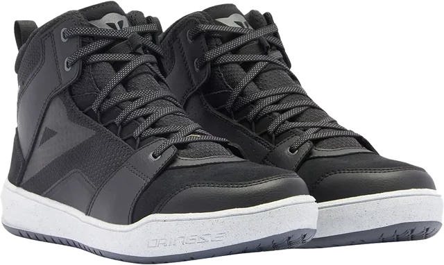 Dainese Suburb D-WP Boots - Black / White / Iron Gate, Black / White / Iron Gate