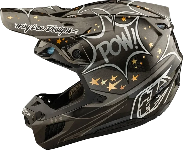 Troy Lee Designs SE5 Carbon Helmet W/Mips Cosmic Explosion Grey