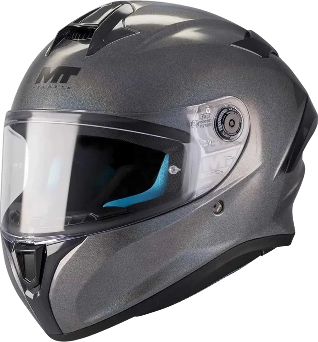 MT Helmets Targo S Special Pure Full Face Helmet, Gloss Iridium