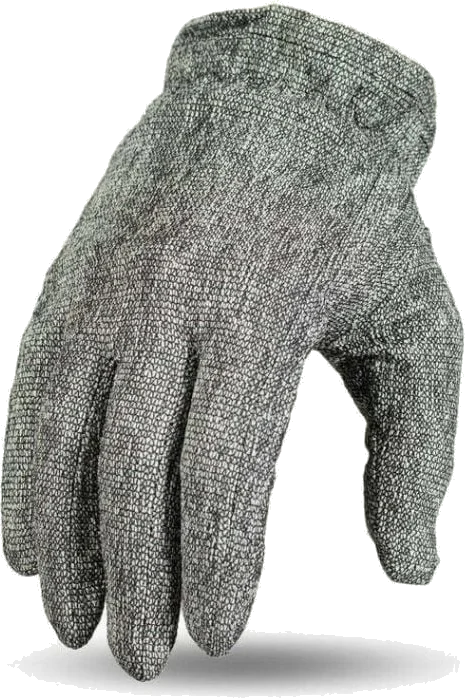 First Manufacturing Gator Motorcycle Gator Skin Gloves, Grey