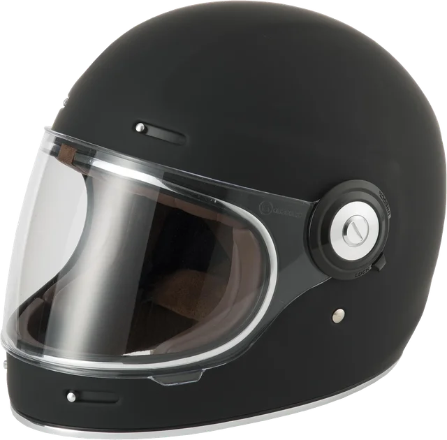 Vcan H135 Retro - Matt Black