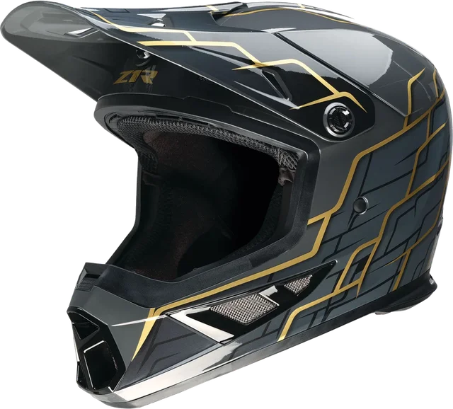 Z1R Rise 2.0 Hyacinth Helmet, black gold